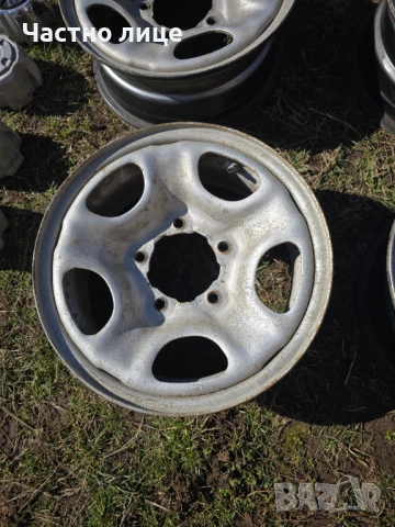 Железни джанти 15-ки, 5x139.7мм за Фероза, Витара, Джимни, Лада Нива и др., снимка 4 - Гуми и джанти - 53678686