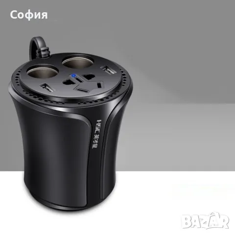 Автомобилен инвертор OZIO  –  Inverter-2, снимка 5 - Аксесоари и консумативи - 47868880