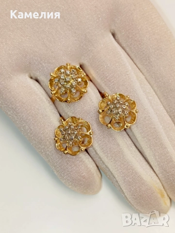 Руско злато, снимка 12 - Бижутерийни комплекти - 51984707