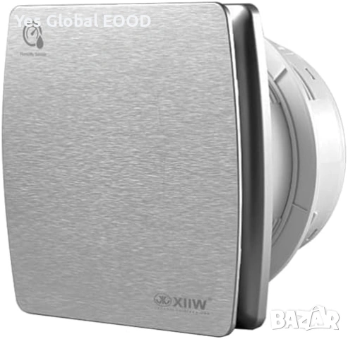 Вентилатор за баня 100mm с влагосензор и таймер