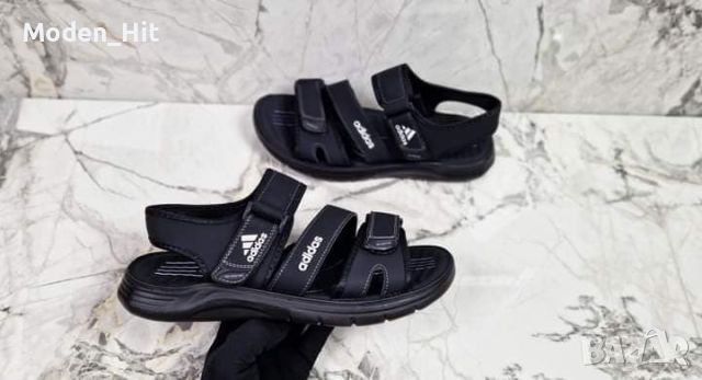 Мъжки Черни Сандали Puma/Nike/Adidas , снимка 7 - Мъжки сандали - 46258821
