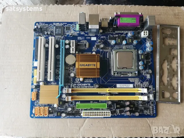 Дънна платка Gigabyte GA-G31M-ES2C Socket 775 CPU+FAN, снимка 4 - Дънни платки - 47839762