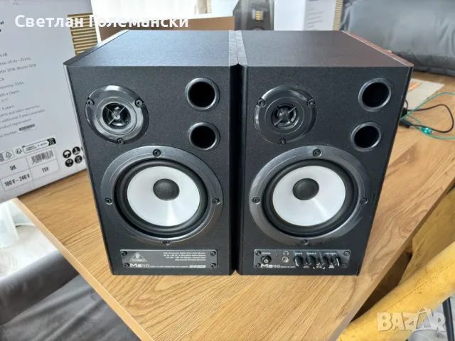 Десктоп активни тонколони Behringer MS40 - 2x20-Watt, снимка 1 - Тонколони - 48396596