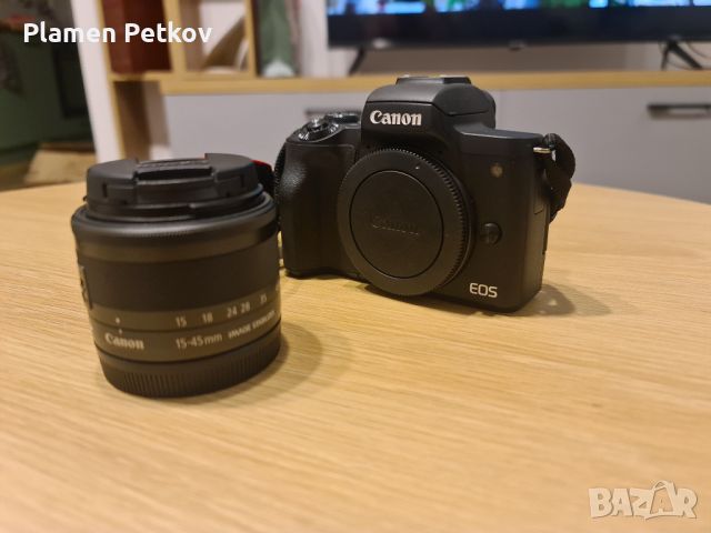 Canon EOS M50 mark II, снимка 1 - Фотоапарати - 46728553