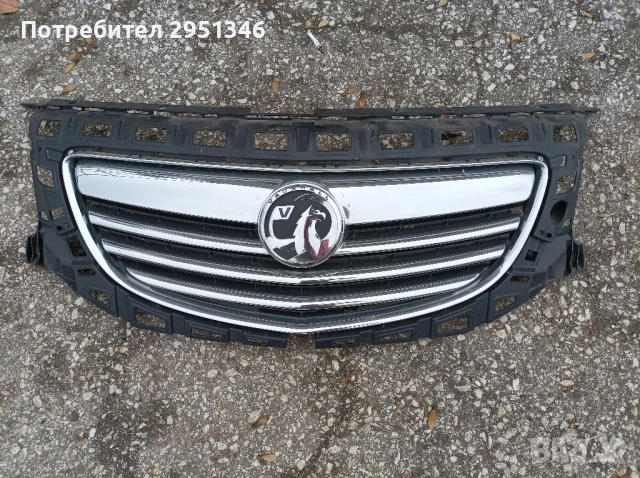 Решетка предна броня от Опел Инсигния Opel Insignia 2.0CDTI 160к.с 2011г., снимка 3 - Части - 52471526