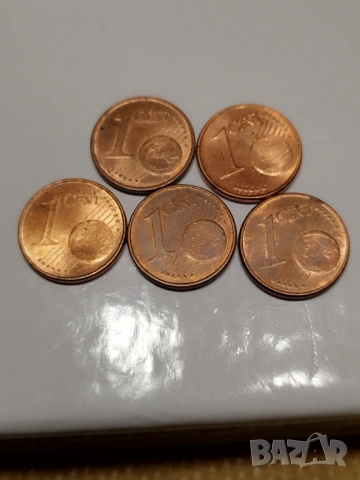 15 кг. Евро центове 1,2 и 5., снимка 2 - Нумизматика и бонистика - 53578173