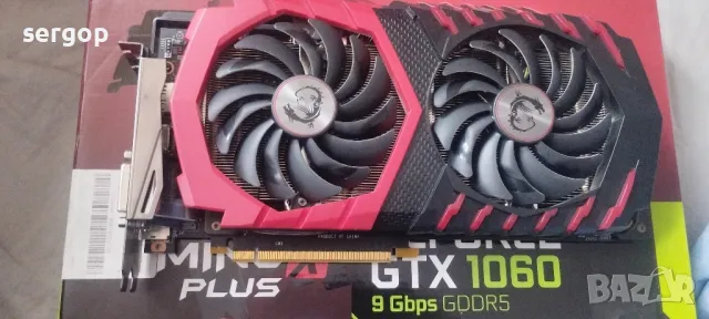 Видео карта MSI GTX1060, снимка 3 - Видеокарти - 49741772