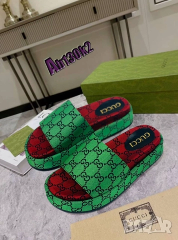 чехли на платформа christian dior gucci, снимка 16 - Чехли - 51456110