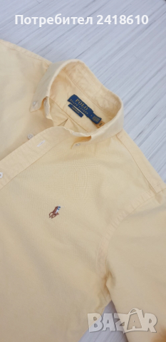 POLO Ralph Lauren Slim Fit Cotton Mens Size M ОРИГИНАЛ! Мъжка Риза!, снимка 2 - Ризи - 52236074