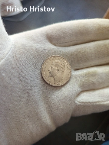 2 лева 1894 година , снимка 3 - Нумизматика и бонистика - 53702273