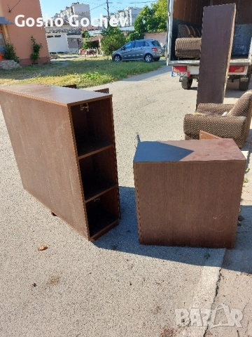 Приста с ракла и 2броя шкафа.Размера на матрака 1.80м. 1.20м., снимка 6 - Спални и легла - 51599401