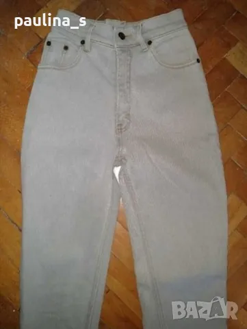 XS / S - Брандови дънки с висока талия "Motor" jeans и "Dinsel" , снимка 9 - Дънки - 31103120