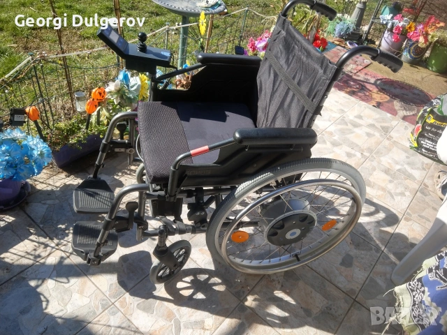 Електрическа инвалидна количка SOPUR с джойстик 