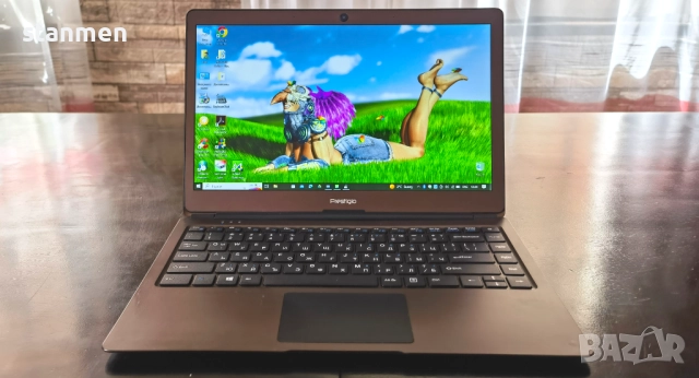 Продавам Prestigio Smartbook 133S/матIPSсKамFullHD/2x2.4Ghz/ssd100gb/3gb/5ч.Бат/Hdmi  , снимка 2 - Лаптопи за дома - 52115736