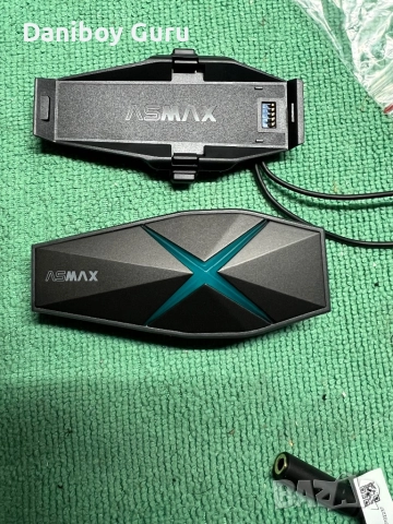 ASMAX F1 3-режимна интерком за мотоциклетна каска за 10 ездачи, офлайн гласово управление с Bluetoot, снимка 8 - Аксесоари и консумативи - 52465598