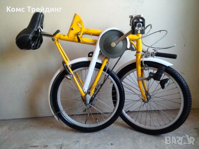 Сгъваем велосипед Maruishi Bellepack 20", снимка 2 - Велосипеди - 45470531