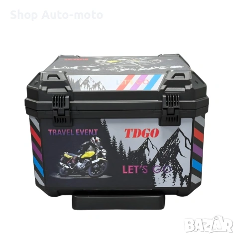 Мото куфар 57L, 44×37×33см, Универсален, снимка 4 - Аксесоари и консумативи - 54062884