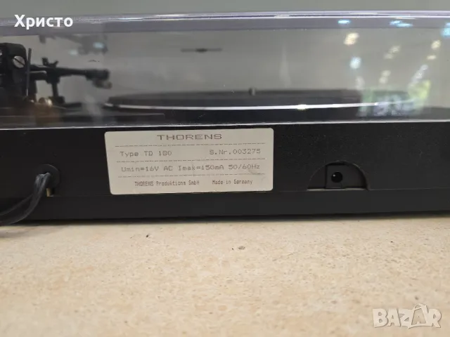 🔊 Thorens td180 🔊, снимка 8 - Грамофони - 50205217