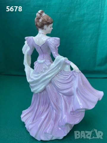 Порцеланова статуетка ,,Coalport”, снимка 4 - Статуетки - 53814785