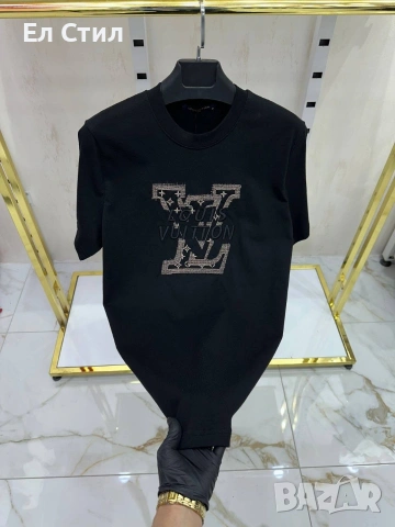 ✨🔥🔥🔥 👍 ✨𝗣𝗿𝗶𝗰e :17€ НА ЕДРО ✨𝗦ı𝘇𝗲: S M L XL XXL 📌5 бр, снимка 4 - Тениски - 53740579