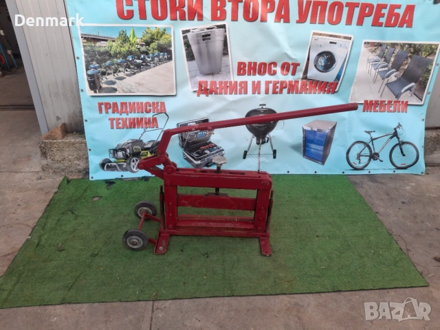 Гилотина за рязане на павета и плочки