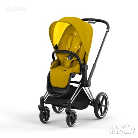 Cybex Priam 4 Mustard Yellow, снимка 2 - Детски колички - 45959831