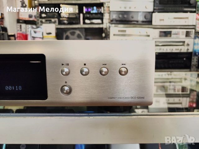 CD Player Denon DCD-520AE Чете всички дискове и mp3. В отлично техническо и визуално състояние., снимка 5 - Декове - 44271131