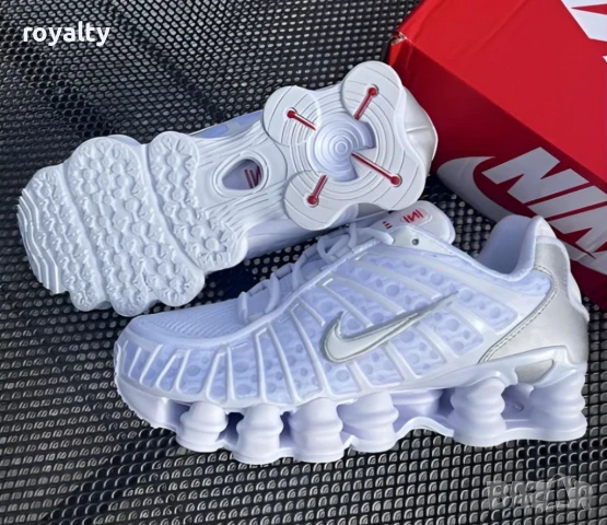 Nike Shox TL White унисекс маратонки , снимка 3 - Маратонки - 51290779