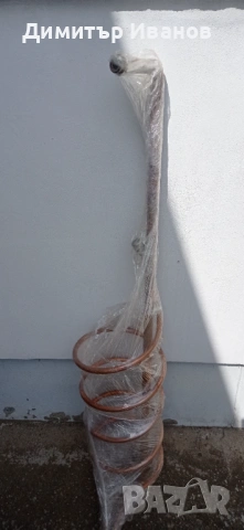 Медна серпентина 5 навивки и лула за казан с холендри