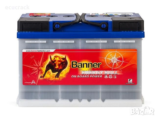 Акумулатор BANNER ENERGY BULL 80AH HOBBY R+