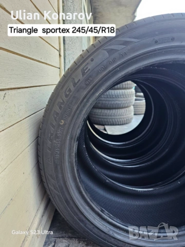 Летни гуми Triangle Sportex 245/45/R18, снимка 9 - Гуми и джанти - 53836510