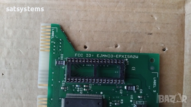 Intel EtherExpress EJMNIO-EPXISA2W 16-bit ISA Network Controller Card, снимка 8 - Мрежови адаптери - 53405380