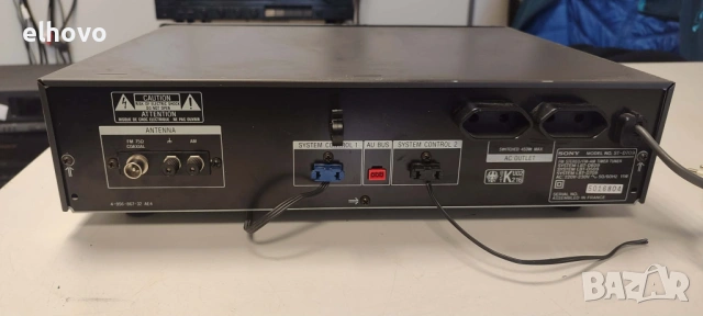 Стерео тунер SONY ST-D709, снимка 3 - Ресийвъри, усилватели, смесителни пултове - 53452914