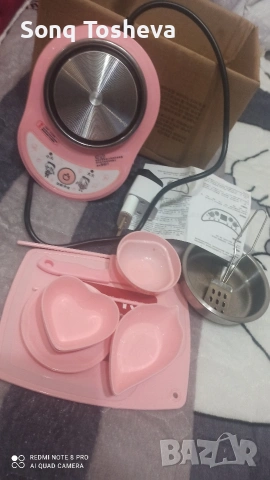 детски електрически котлон за готвене, снимка 4 - Електрически играчки - 53147786