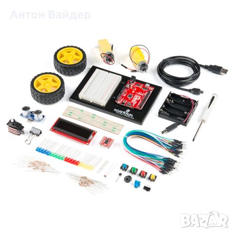 Конструктор SparkFun Inventor's Kit, снимка 17 - Друга електроника - 46020675