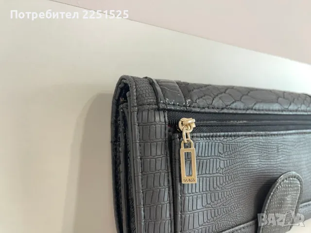 комплект GUESS Дамско оргинални портмоне, портфейл + чанта , снимка 5 - Чанти - 47230241