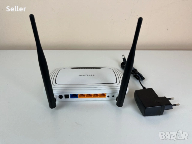Рутър TpLink TL-WR841N, снимка 2 - Рутери - 54254202
