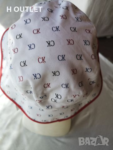 Оригинална шапка тип идиотка CALVIN KLEIN OS /485/, снимка 4 - Шапки - 46499406