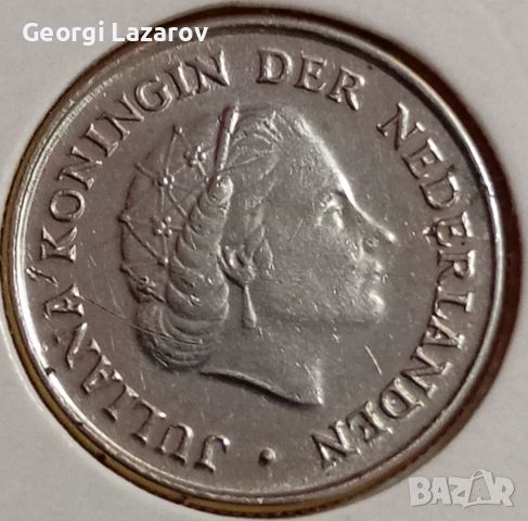 10 цента Холандия 1977, снимка 1 - Нумизматика и бонистика - 45775892