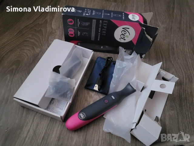 Тример за интимно бръснене Veet Expert 