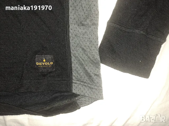 Devold Thermo (XL) мъжка термо блуза мерино 100% Merino Wool , снимка 5 - Спортни дрехи, екипи - 48175334