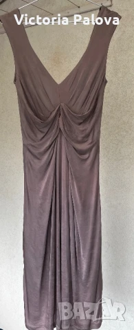 ZARA рокля цвят капучино MOROCCO, снимка 12 - Рокли - 50507890