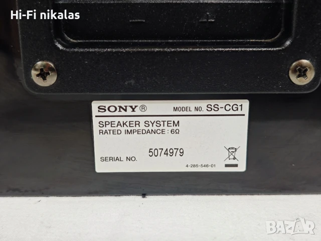 аудио система стерео уредба FM DAB радио USB CD плейър SONY HCD-G2BNiP SS-CG1, снимка 8 - Аудиосистеми - 51264428