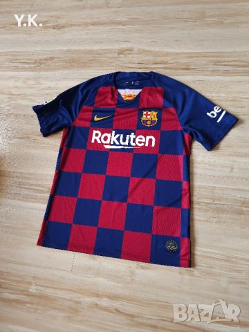 Оригинална мъжка тениска Nike Dri-Fit x F.C. Barcelona / Season 19-20 (Home), снимка 2 - Тениски - 46257318