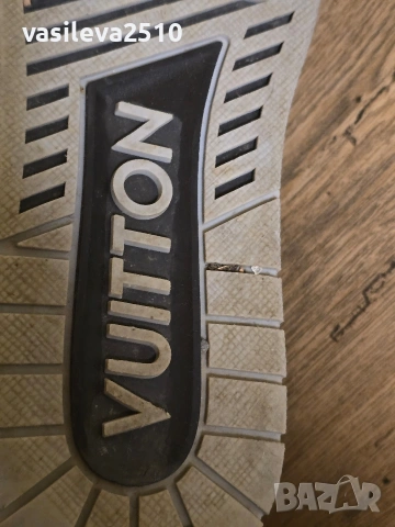 Louis Vuitton LV Trainer x Nigo Black Denim лимитирани мъжки кецове , снимка 8 - Маратонки - 53891284