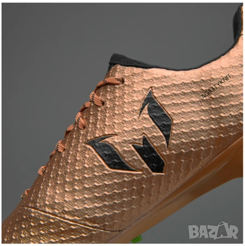 бутонки Adidas Messi 16.1 FG. Firm Ground Gold номер 43 1/3, снимка 5 - Футбол - 53966017