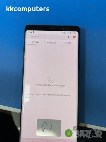 LCD Дисплей за Samsung SM N950F Note 8 / GH96-12728A/ Тъч скрийн + Рамка / Черен / ДЕФЕКТ 61 Баркод , снимка 1 - Резервни части за телефони - 46752394