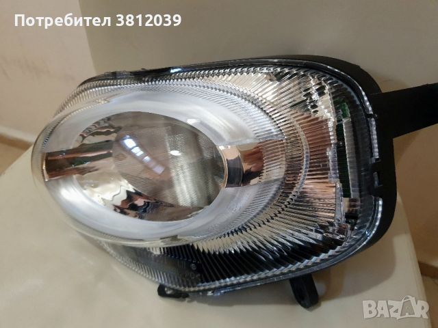 Ляв фар за дълги светлини с DRL (лед дневна светлина) за Fiat 500 / Фиат 500, снимка 3 - Части - 45629970