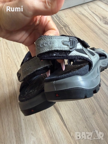 Оригинални мъжки кожени сандали ECCO ! 44 н, снимка 7 - Мъжки сандали - 52306381