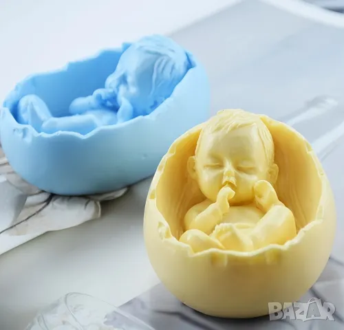 Молд бебе в черупка  , снимка 5 - Форми - 49851163